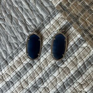 Kendra Scott Navy Blue Earrings